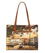 YNOT YESBAG L Borsa shopping, a spalla christmas venice - Borse Donna - 2