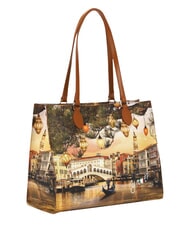 YNOT YESBAG L Borsa shopping, a spalla christmas venice - Borse Donna - 3