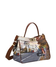 YNOT YESBAG L Borsa a mano, con tracolla london tourist - Borse Donna - 3