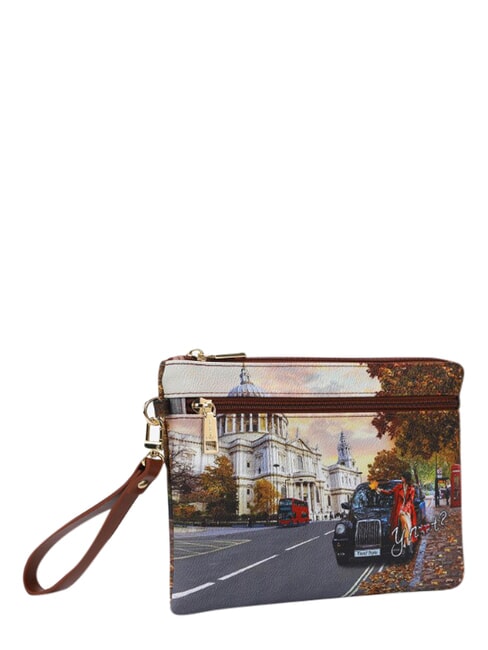 YESBAG M Pochette con polsierina london tourist - Borse Donna