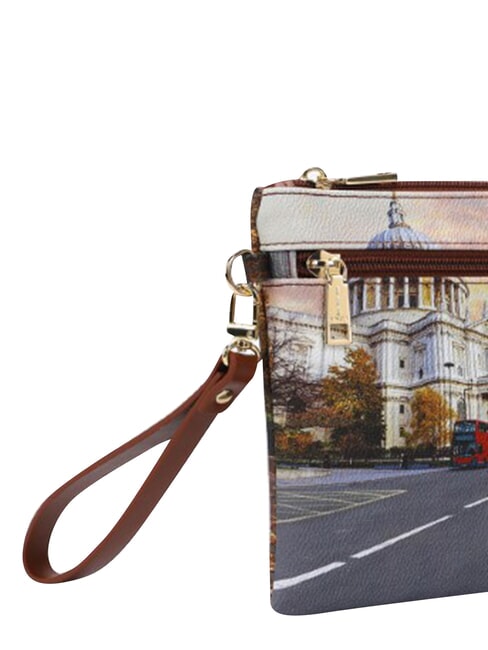 YESBAG M Pochette con polsierina london tourist - Borse Donna