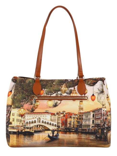 YESBAG M Borsa a spalla christmas venice - Borse Donna