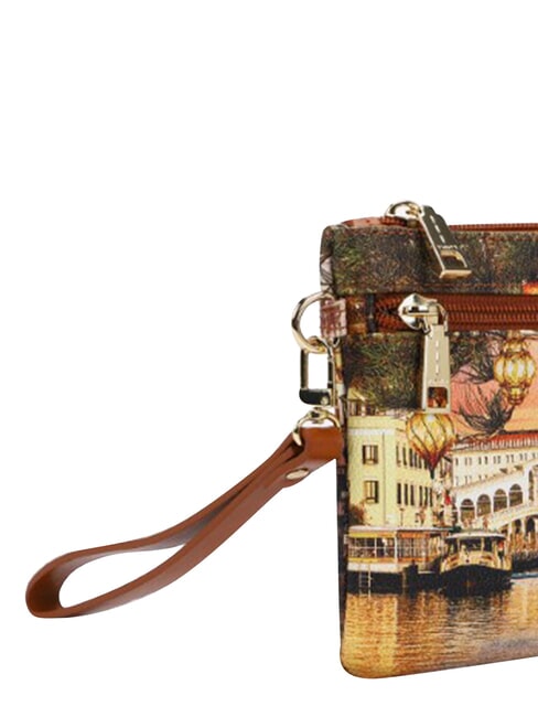 YESBAG Pochette con polsierina christmas venice - Borse Donna