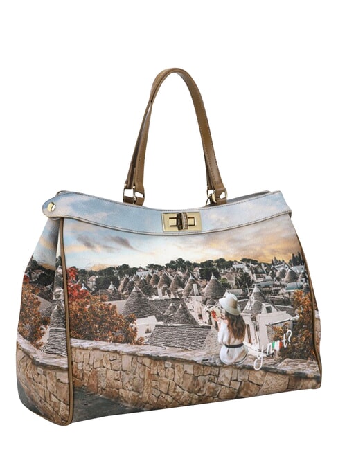 YESBAG XL Borsa a spalla romantic trulli - Borse Donna