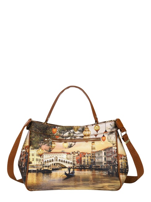 YESBAG L Borsa a mano, con tracolla christmas venice - Borse Donna