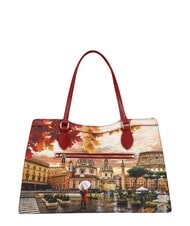 YNOT YESBAG L Borsa a spalla rome raining - Borse Donna - 2