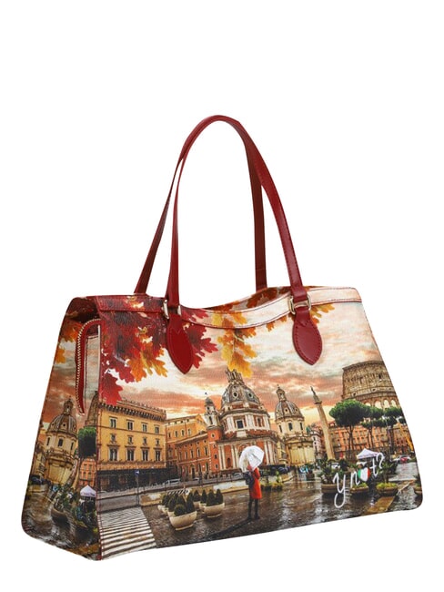 YESBAG L Borsa a spalla rome raining - Borse Donna