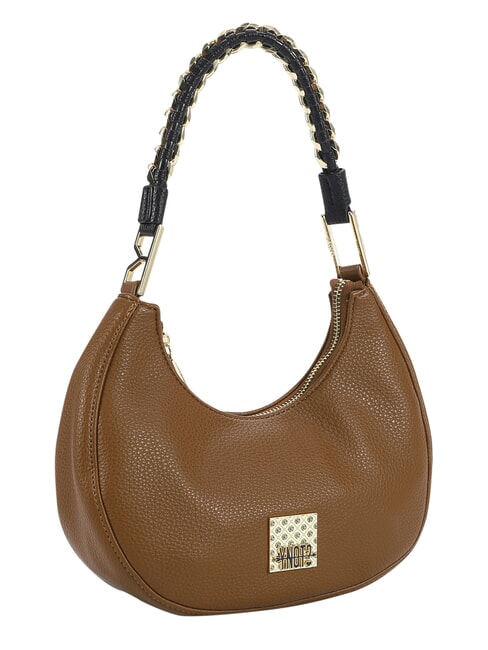 RACHEL Borsa a spalla inserto catena tan - Borse Donna