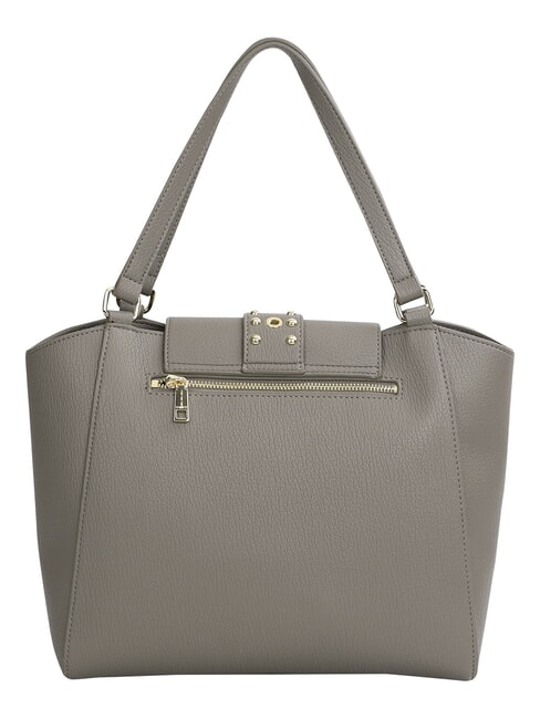 ROCKER Borsa shopping fibbia e borchiette Taupe - Borse Donna