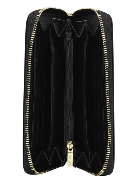 LADY Portafoglio grande, zip around NERO - Portafogli Donna