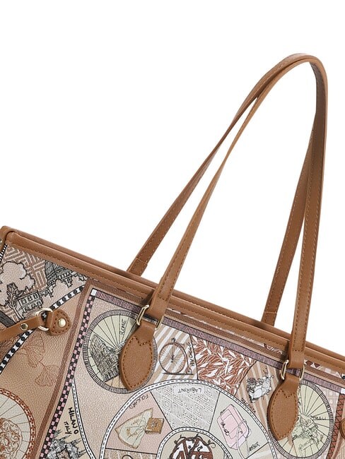FASHIONOPOLY Borsa shopping, a spalla sand - Borse Donna