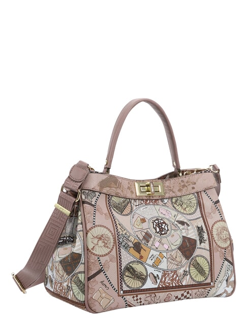 FASHIONOPOLY Borsa bauletto a mano, con tracolla phard - Borse Donna