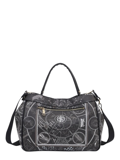FASHIONOPOLY Borsa bauletto a mano, con tracolla NERO - Borse Donna