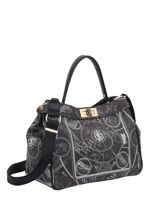 FASHIONOPOLY Borsa bauletto a mano, con tracolla NERO - Borse Donna