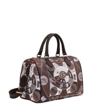 YNOT FASHIONOPOLY Borsa bauletto a mano, con tracolla choco - Borse Donna - 2