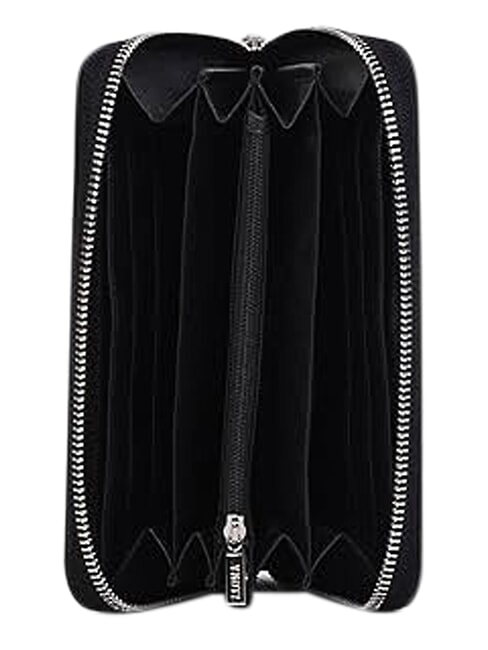 CINDY Portafoglio grande, zip around NERO - Portafogli Donna
