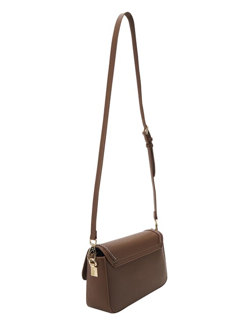 TONGA RE Borsa a tracolla, con patta marrone - Borse Donna