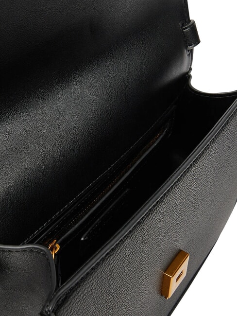 USHUAIA Borsa doppia funzione con patta nero - Borse Donna