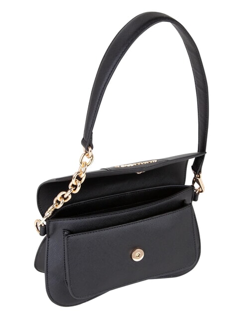 UNIKA Borsa piccola a spalla con flap nero - Borse Donna