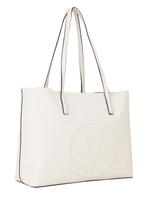 SELENA RE Borsa shopping con pochette ecru - Borse Donna