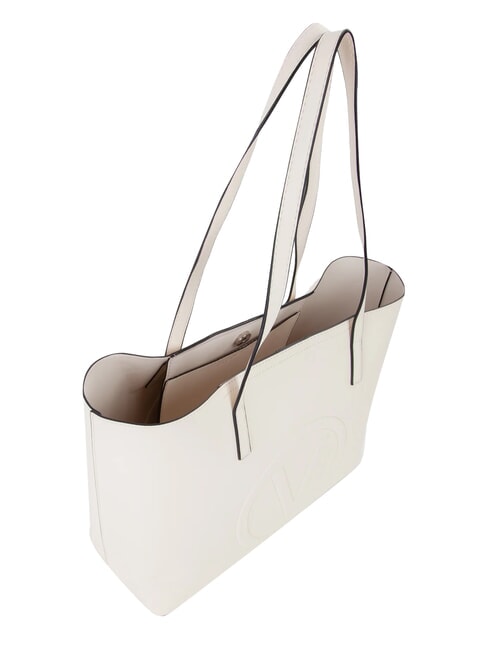 SELENA RE Borsa shopping con pochette ecru - Borse Donna