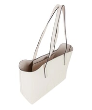 MARIO VALENTINO SELENA RE Borsa shopping con pochette ecru - Borse Donna - 4