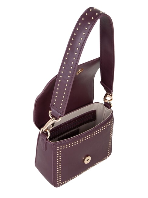 SHINE RE Borsa con pattina e tracolla vino - Borse Donna