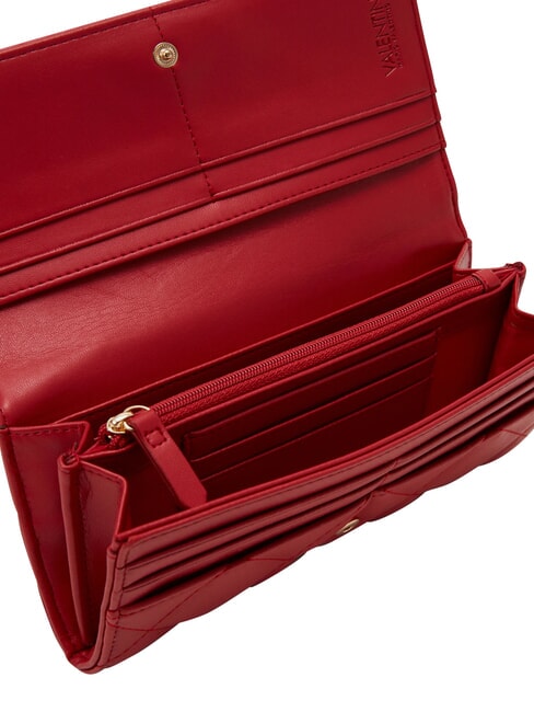 OCARINA Portafoglio grande trapuntato rosso - Portafogli Donna