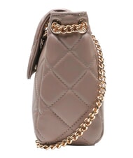 MARIO VALENTINO OCARINA Borsa trapuntata manici catena taupe - Borse Donna - 3