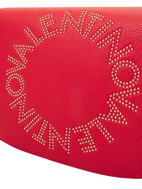 PIE RE Borsa doppia funzione con borchiette rosso - Borse Donna