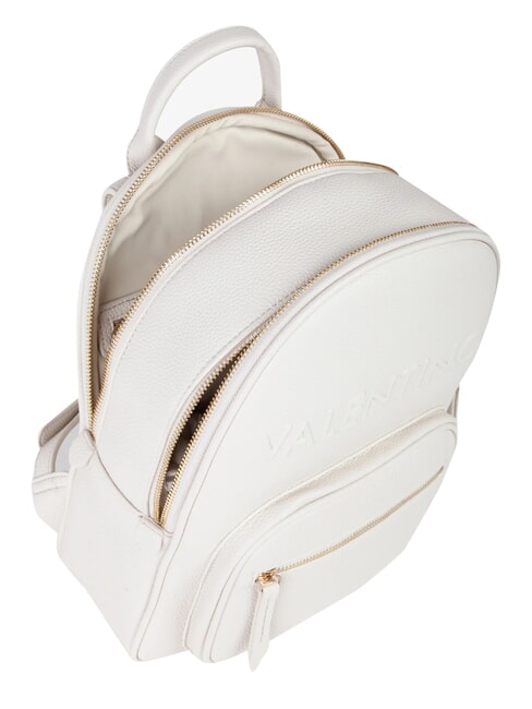 RISED RE Zaino tondo con tasca ecru - Borse Donna