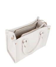 MARIO VALENTINO RISED RE Borsa shopping a mano, con tracolla ecru - Borse Donna - 4