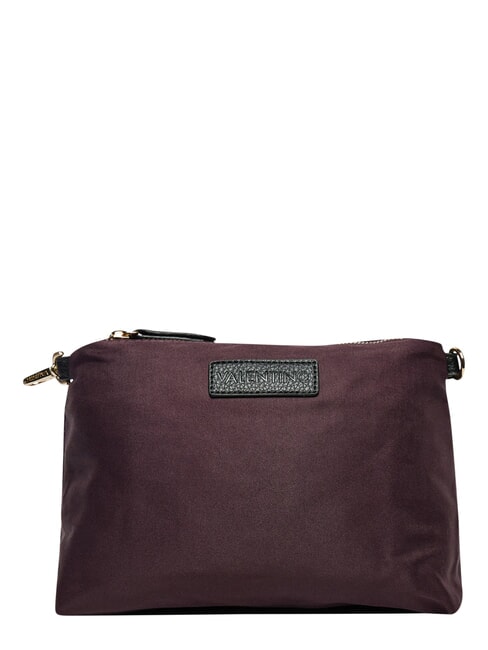 POST RE Borsa shopping con pochette vino/nero - Borse Donna