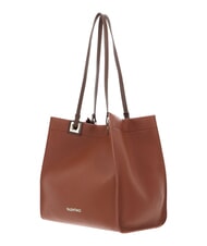 MARIO VALENTINO POST RE Borsa shopping con pochette cuoio/moro - Borse Donna - 4