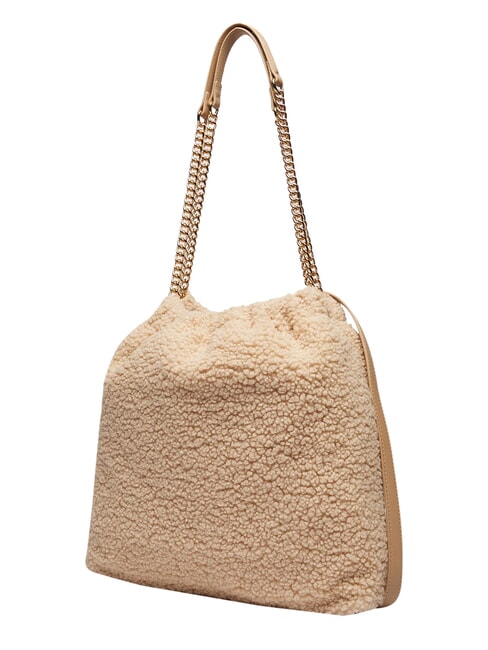 QUBE Borsa a spalla beige - Borse Donna