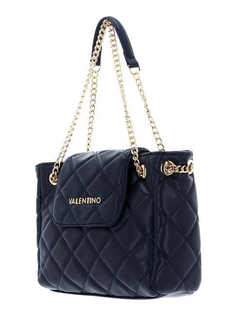 OCARINA Borsa trapuntata manici catena blu - Borse Donna