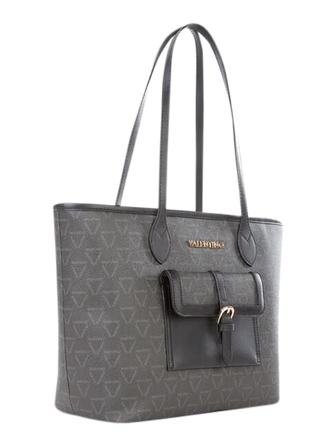 LIUTO Borsa shopping con tasca nero/multicolor - Borse Donna