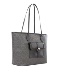 MARIO VALENTINO LIUTO Borsa shopping con tasca nero/multicolor - Borse Donna - 3