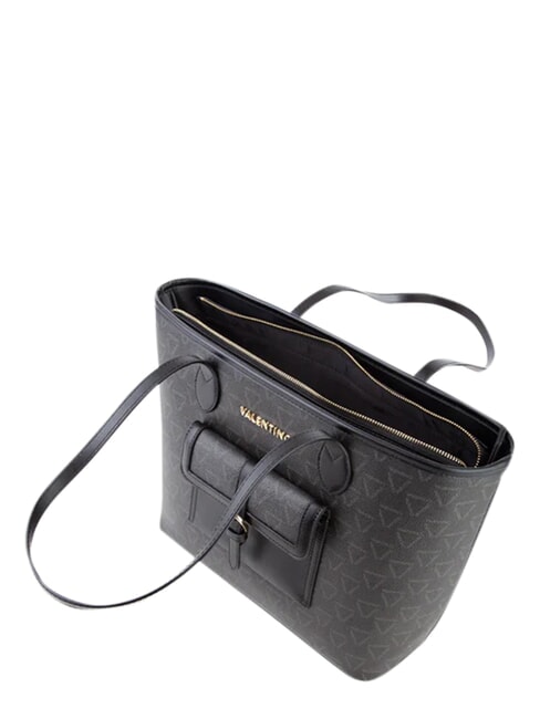 LIUTO Borsa shopping con tasca nero/multicolor - Borse Donna