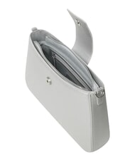 MARIO VALENTINO DIVINA Borsa convertible trapuntata argento - Borse Donna - 4