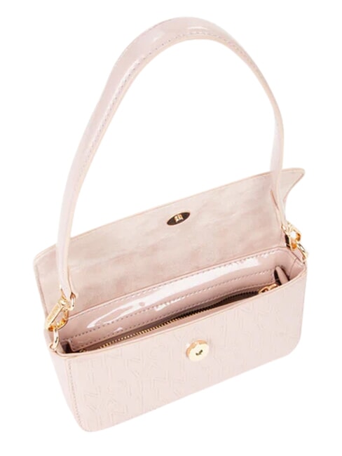 GERANIUM Borsa mini a tracolla, con patta cipria - Borse Donna
