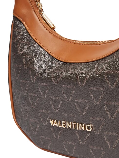 LADY RE Borsa a spalla, con tracolla moro/cuoio - Borse Donna