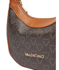 MARIO VALENTINO LADY RE Borsa a spalla, con tracolla moro/cuoio - Borse Donna - 3