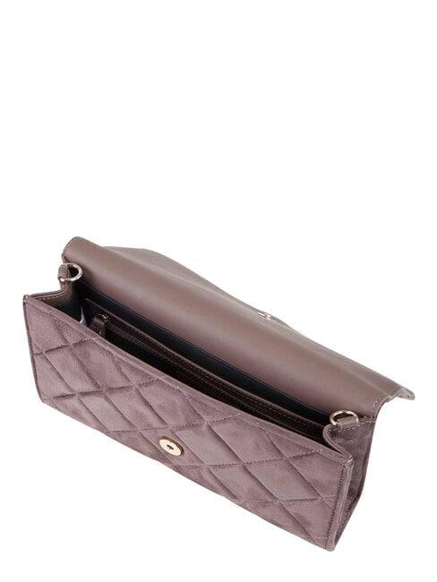 CHARLOTTE Pochette con tracollina a catena taupe - Borse Donna