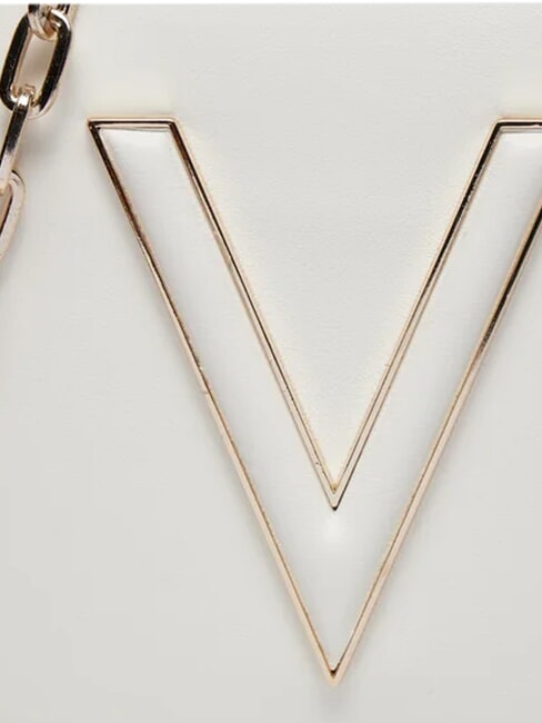 CONEY Borsa a tracolla, con patta bianco - Borse Donna