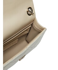 MARIO VALENTINO CHARLOTTE Borsa mini a tracolla, con patta ecru - Borse Donna - 4