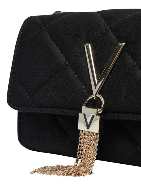 CHARLOTTE Borsa mini a tracolla, con patta nero - Borse Donna