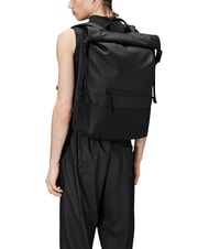 RAINS TRAIL ROLLTOP Zaino porta pc 13" black - Zaini Scuola & Tempo Libero - 4