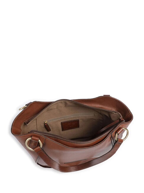 DOMITILLA  Borsa a spalla, in pelle MARRONE - Borse Donna