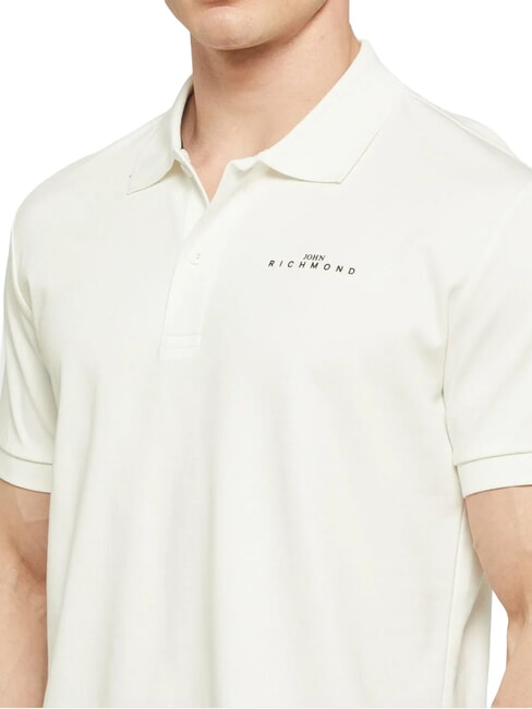 FERGUSON Polo a manica corta white cloud dancer - Polo Uomo
